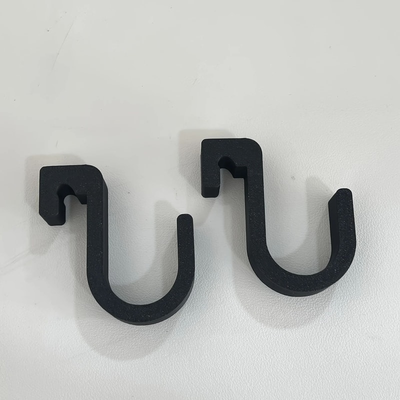 2Piece Car Umbrella Hooks NoDrill Trunk Hangers Universal Seat Back Storage Racks For Sedans 3