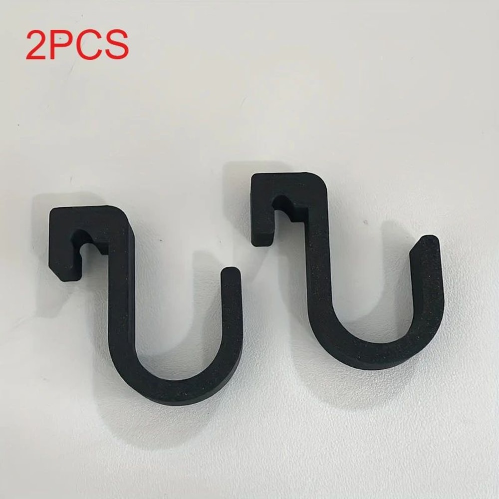 2Piece Car Umbrella Hooks NoDrill Trunk Hangers Universal Seat Back Storage Racks For Sedans 6