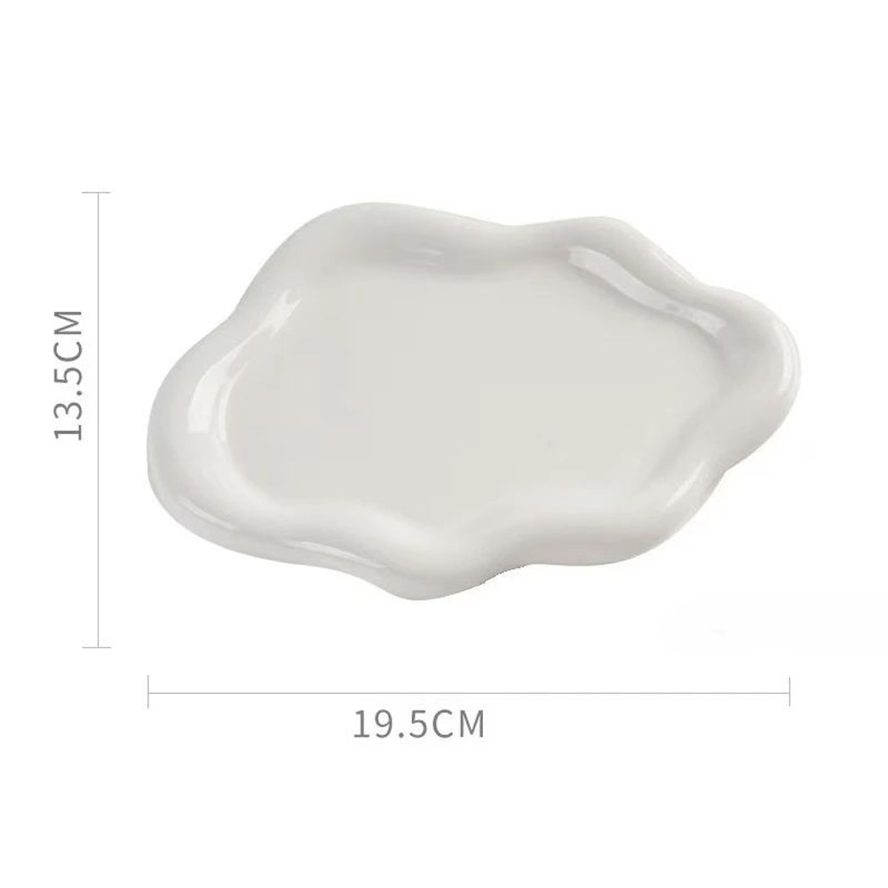 CloudShaped Jewelry Tray Decorative Storage Plate For Earrings Bracelets Necklaces Ideal Home Dec 6