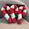 ExtraLarge Candy Cane Christmas Decorations Giant Red White Hanging Ornaments With Stocking Hook 0