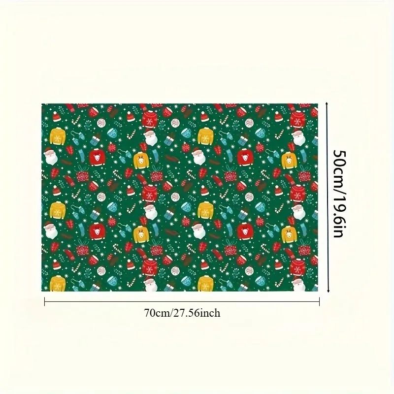 ExtraLong Christmas Wrapping Paper Sheets 70 49 Cm Gift Wrap Sets For Holiday Gifts Party Decorat 1