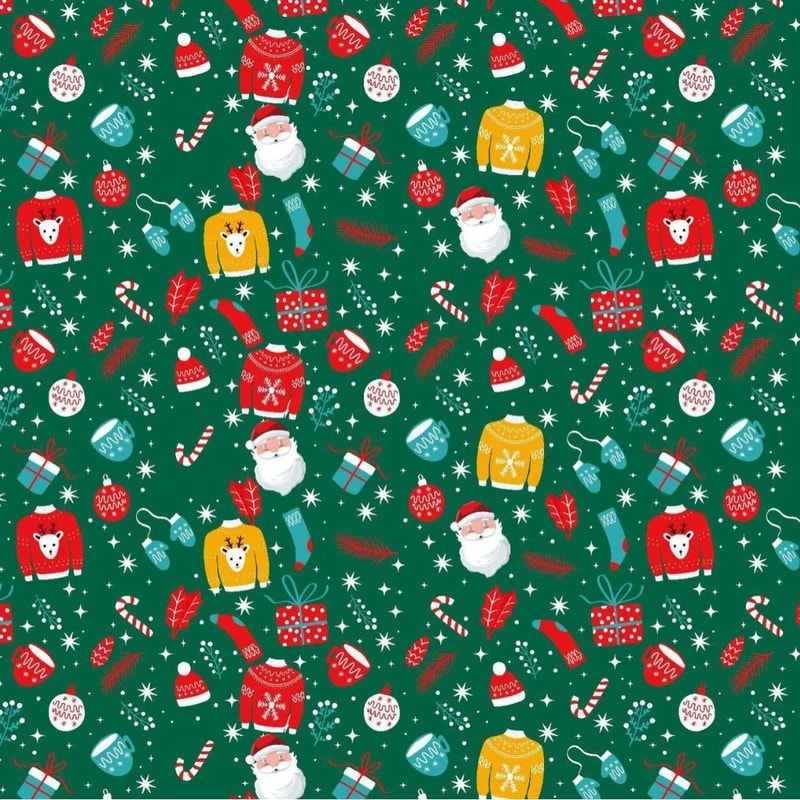 ExtraLong Christmas Wrapping Paper Sheets 70 49 Cm Gift Wrap Sets For Holiday Gifts Party Decorat 11