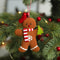 3Piece Christmas Gingerbread Man Hanging Ornaments Festive Tree Pendants For Holiday Decor New Ye 3