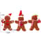 3Piece Christmas Gingerbread Man Hanging Ornaments Festive Tree Pendants For Holiday Decor New Ye 7
