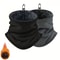 Men Thermal Neck Gaiter Heavyweight Windproof Face Mask With Soft Fleece Lining Breathable Knit 1 0