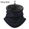 Men Thermal Neck Gaiter Heavyweight Windproof Face Mask With Soft Fleece Lining Breathable Knit 1 9