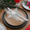 12Piece Christmas Star Placemat Set Snowflake Knife Fork Holders For Holiday Table Decorations P 3