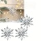 White Snowflake Christmas Decoration Pendants 15 Or 30 Transparent Crystal Snowflake Ornaments For 0