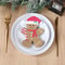 Gingerbread Shaped Paper Napkins 20pcs Brown Disposable Christmas Holiday Tissue Napkins For Festi 3