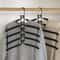 HeavyDuty SpaceSaving Clothes Hanger MultiLayer Metal Garment Organizer With NonSlip Foam Pads For 0