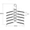 HeavyDuty SpaceSaving Clothes Hanger MultiLayer Metal Garment Organizer With NonSlip Foam Pads For 7