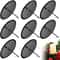 Metal Cone Candle Holders 6 Or 12pcs Advent Calendar Christmas Wreath Candle Bases Made From Dura 0
