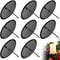 Metal Cone Candle Holders 6 Or 12pcs Advent Calendar Christmas Wreath Candle Bases Made From Dura 0