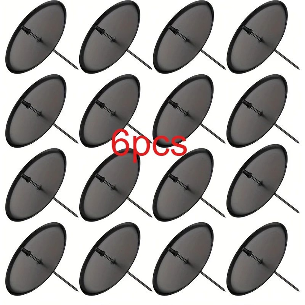 Metal Cone Candle Holders 6 Or 12pcs Advent Calendar Christmas Wreath Candle Bases Made From Dura 6