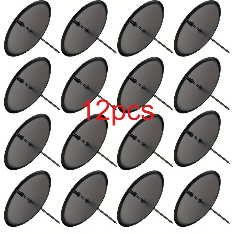 Metal Cone Candle Holders 6 Or 12pcs Advent Calendar Christmas Wreath Candle Bases Made From Dura 7