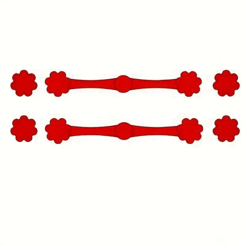 Silicone Air Fryer Handle Magnets 2 Sets Small Flower Design Safety Fix For RedHandle Air Fryers S 4