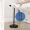 Stainless Steel FloorMounted Paper Towel Toilet Paper Holder Single Pole Bathroom Kitchen Standi 2