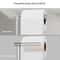Stainless Steel FloorMounted Paper Towel Toilet Paper Holder Single Pole Bathroom Kitchen Standi 9
