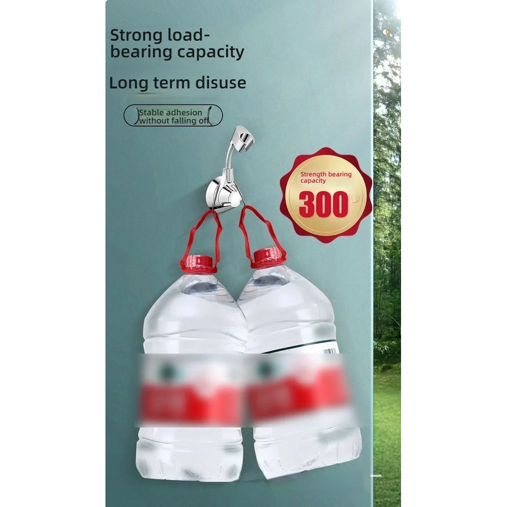 Adjustable Suction Cup Shower Head Holder PunchFree Handheld Shower Bracket With MultiAngle Rotati 11