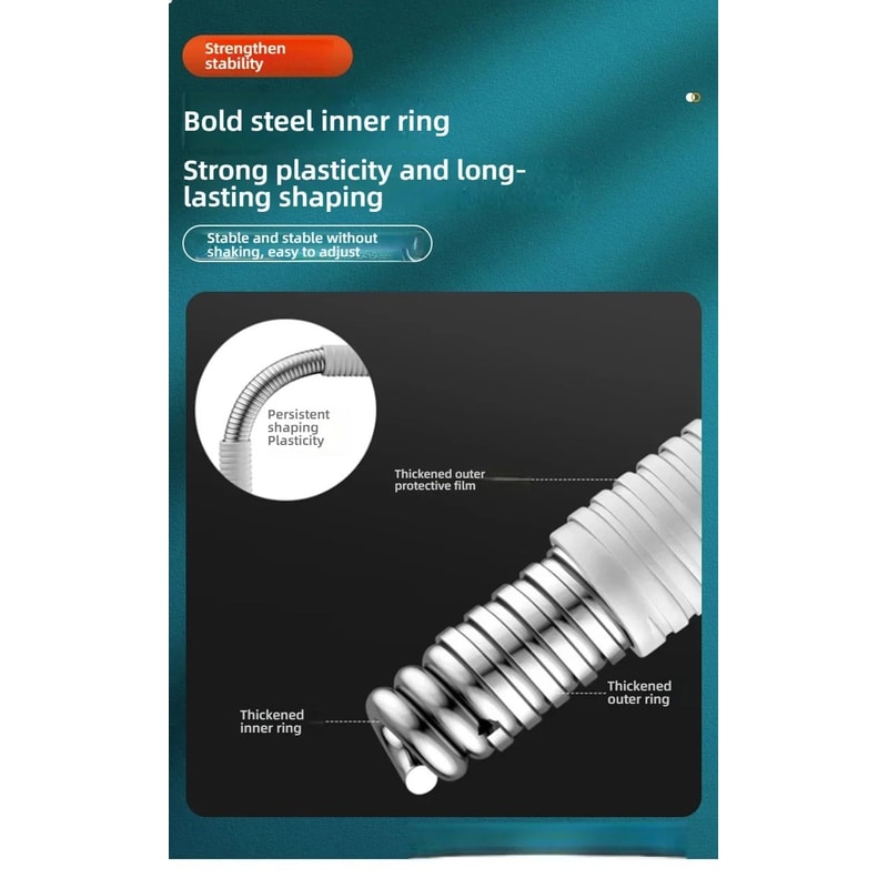 Adjustable Suction Cup Shower Head Holder PunchFree Handheld Shower Bracket With MultiAngle Rotati 15