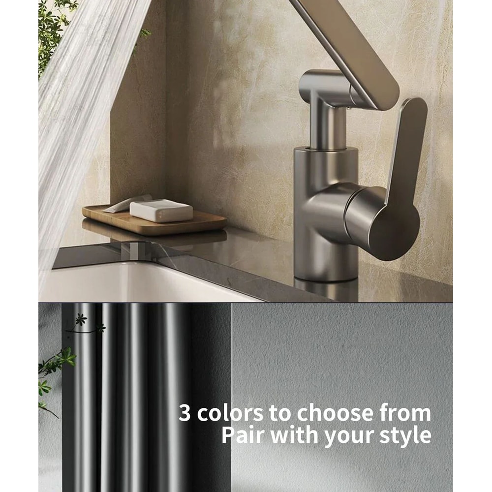 1080 Rotating Basin Faucet Hot Cold Multi Function Booster Faucet For Bathroom Kitchen With Unive 7