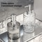 Luxurious Refillable ABS Soap Dispenser Bottle Press Pump Container For Hand Soap Dish Soap Bathr 0