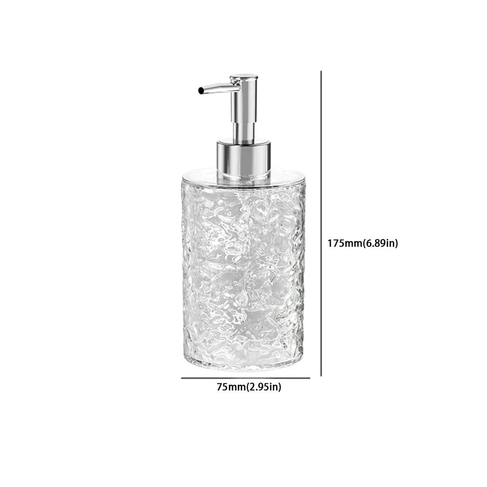 Luxurious Refillable ABS Soap Dispenser Bottle Press Pump Container For Hand Soap Dish Soap Bathr 11