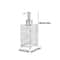 Luxurious Refillable ABS Soap Dispenser Bottle Press Pump Container For Hand Soap Dish Soap Bathr 9