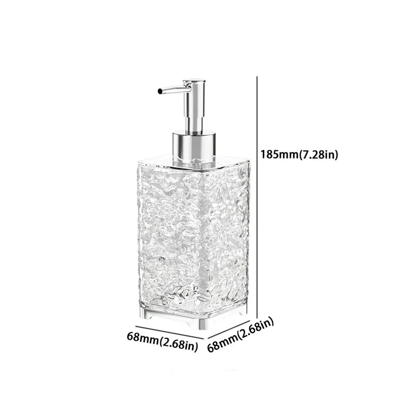 Luxurious Refillable ABS Soap Dispenser Bottle Press Pump Container For Hand Soap Dish Soap Bathr 9