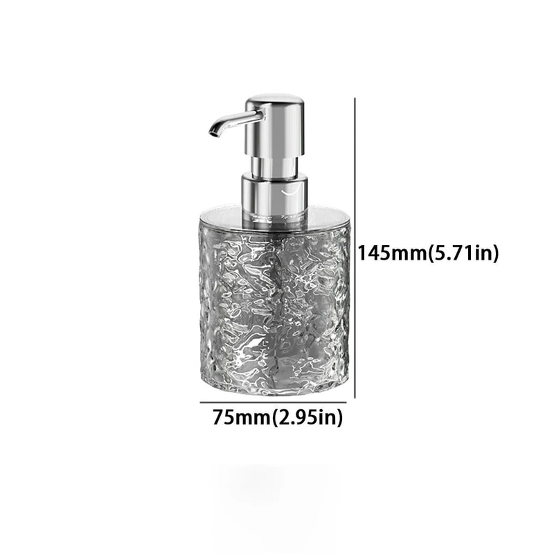 Luxurious Refillable ABS Soap Dispenser Bottle Press Pump Container For Hand Soap Dish Soap Bathr 8