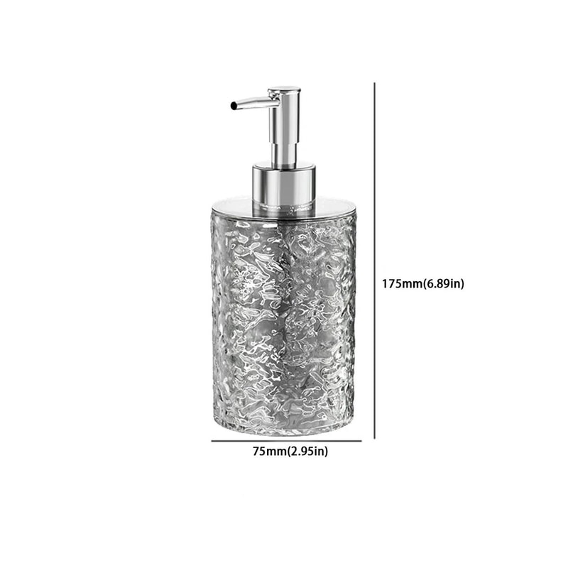 Luxurious Refillable ABS Soap Dispenser Bottle Press Pump Container For Hand Soap Dish Soap Bathr 12