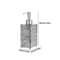 Luxurious Refillable ABS Soap Dispenser Bottle Press Pump Container For Hand Soap Dish Soap Bathr 10