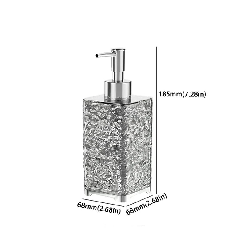 Luxurious Refillable ABS Soap Dispenser Bottle Press Pump Container For Hand Soap Dish Soap Bathr 10