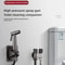 Stainless Steel Handheld Bidet Sprayer Set SelfCleaning Toilet Spray Head With NoPunch Installatio 6