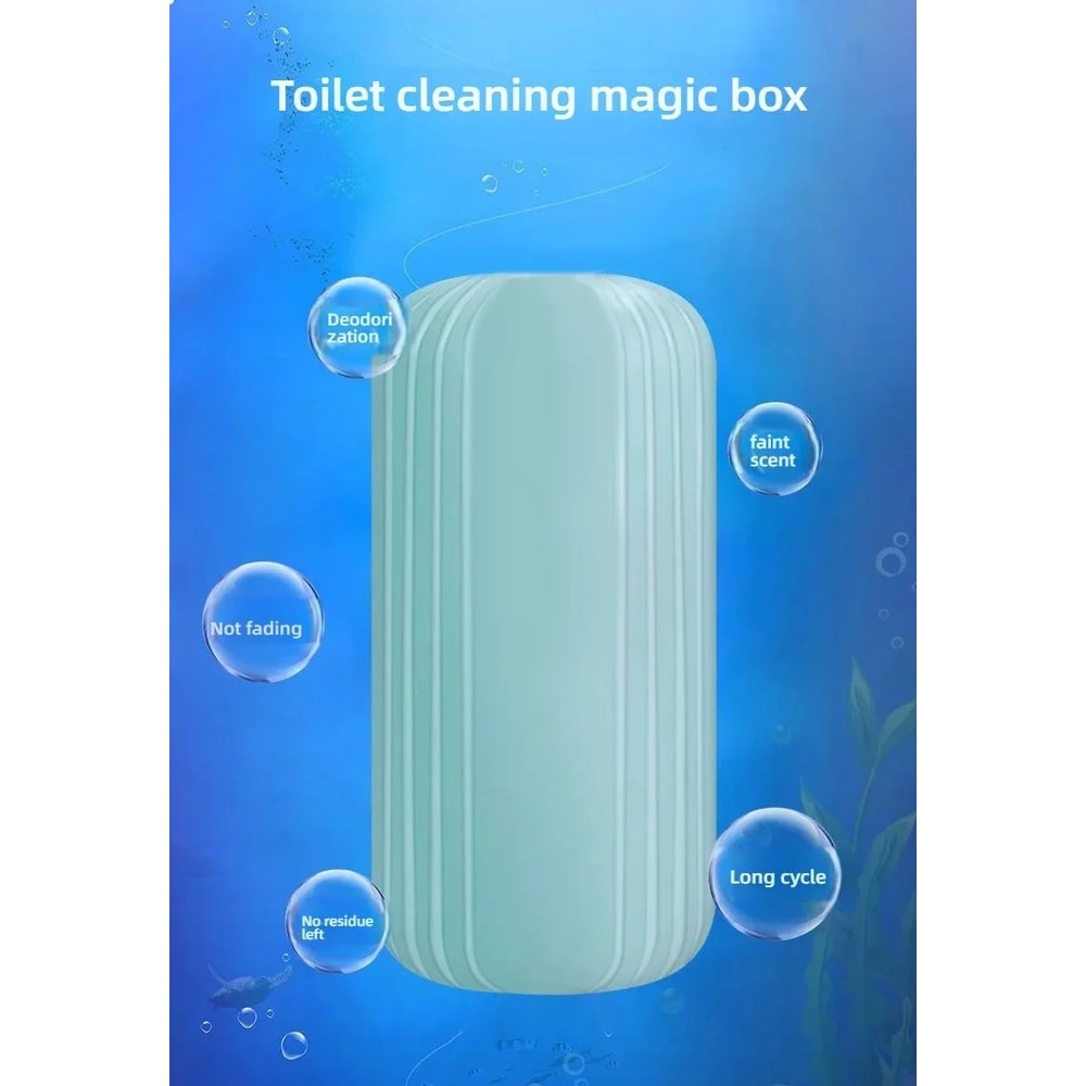 Deep Pipeline Toilet Cleaner LongLasting Stain Prevention Tablets For Home Bathroom Maintenance 12 7