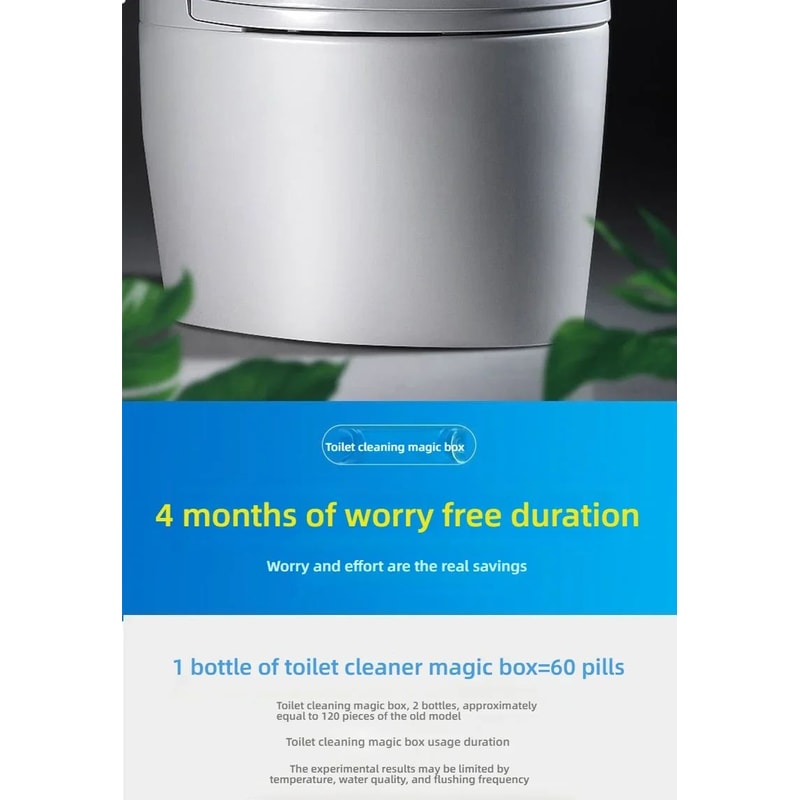 Deep Pipeline Toilet Cleaner LongLasting Stain Prevention Tablets For Home Bathroom Maintenance 12 14
