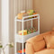 Slim Gap Storage Rack Movable FloorStanding Narrow Cart For Kitchen Bathroom Living Room Organiza 9