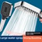 Adjustable 3Mode HighPressure Shower Head Rainfall Massage Mixed Spray Showerhead With Large Flow 1
