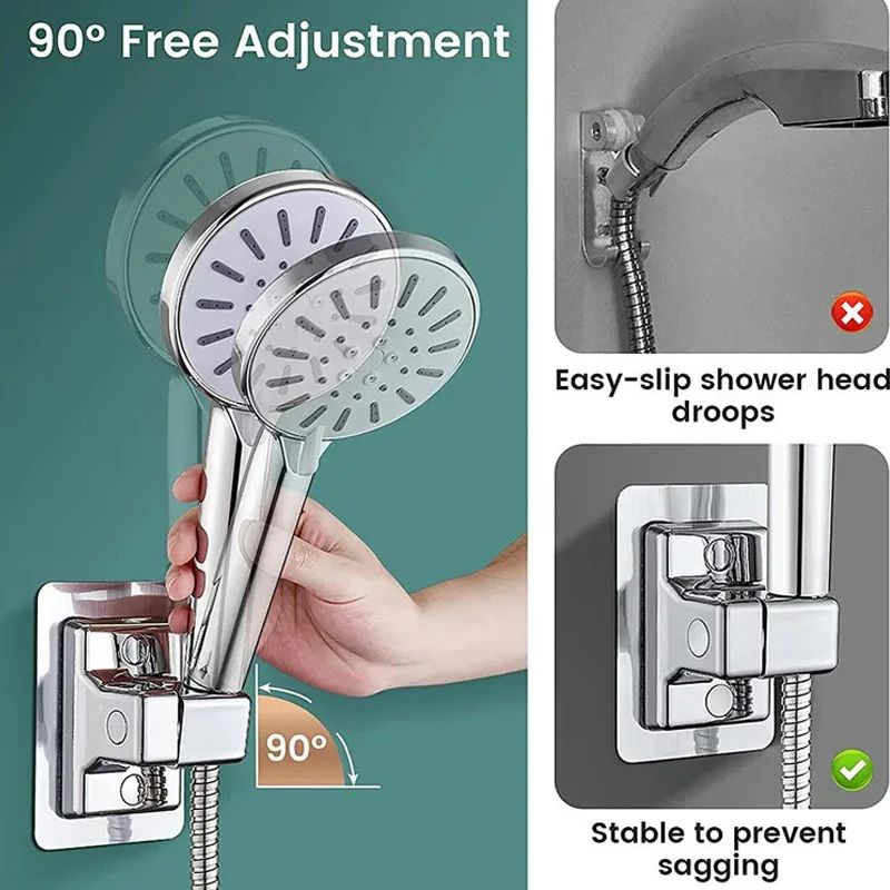 Adjustable 3Mode HighPressure Shower Head Rainfall Massage Mixed Spray Showerhead With Large Flow 3
