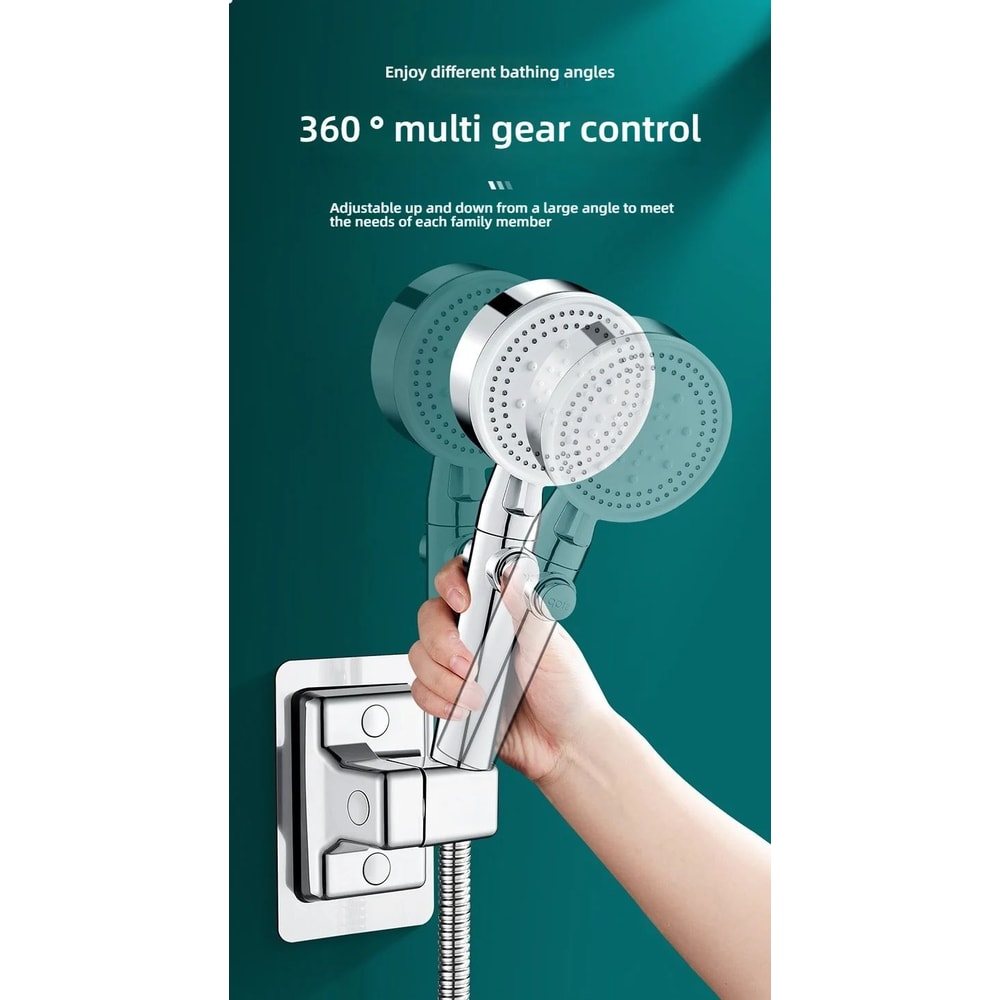 Adjustable 3Mode HighPressure Shower Head Rainfall Massage Mixed Spray Showerhead With Large Flow 9