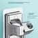 Adjustable 3Mode HighPressure Shower Head Rainfall Massage Mixed Spray Showerhead With Large Flow 10