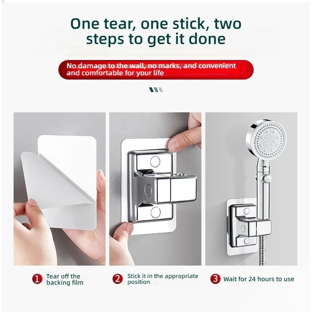 Adjustable 3Mode HighPressure Shower Head Rainfall Massage Mixed Spray Showerhead With Large Flow 16