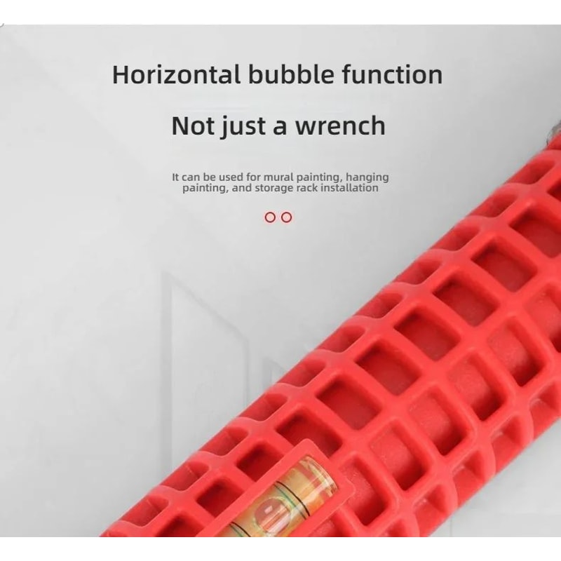 8in1 MultiFunctional Sink Faucet Wrench Universal LargeOpen Plumbing Tool For Bathroom Household 16