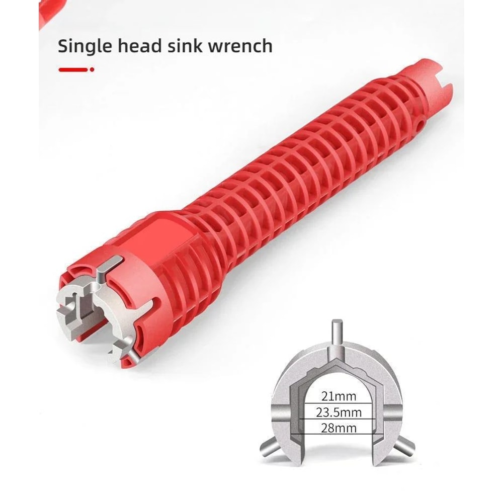 8in1 MultiFunctional Sink Faucet Wrench Universal LargeOpen Plumbing Tool For Bathroom Household 18