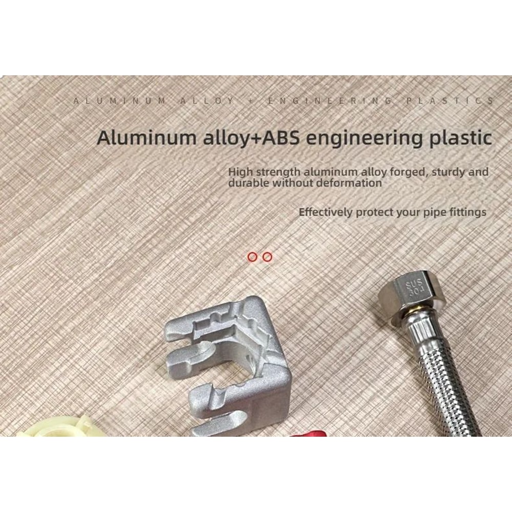 8in1 MultiFunctional Sink Faucet Wrench Universal LargeOpen Plumbing Tool For Bathroom Household 11