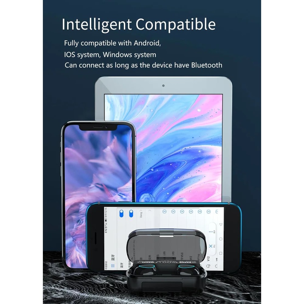 M10 Wireless Earbuds HighQuality BT Headset With Perfect Sound Sports Gaming Earphones BuiltIn Pow 21