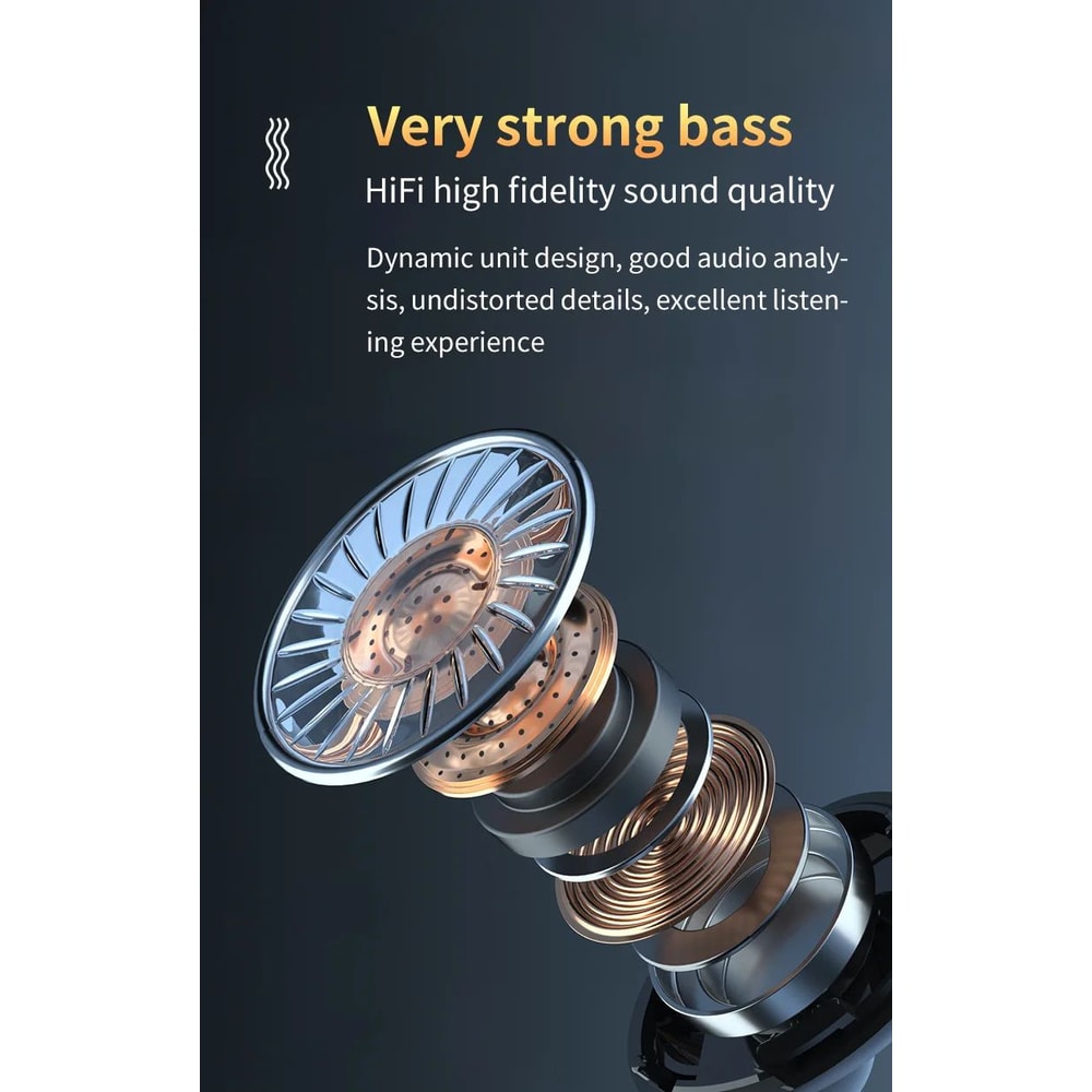 M10 Wireless Earbuds HighQuality BT Headset With Perfect Sound Sports Gaming Earphones BuiltIn Pow 14