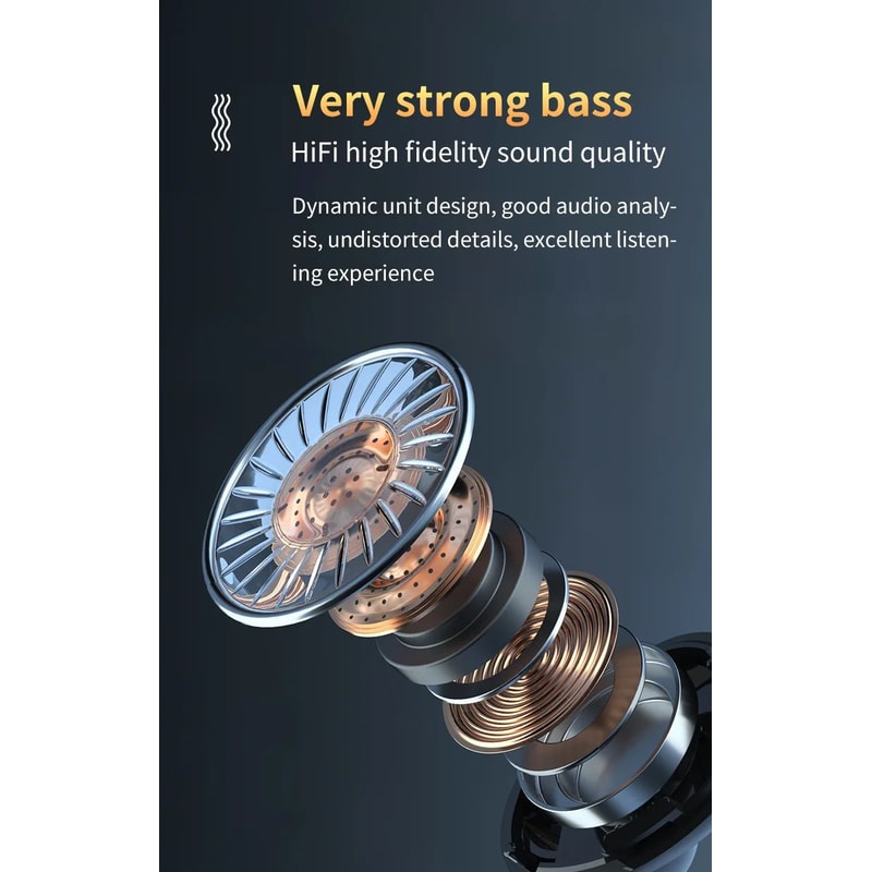 M10 Wireless Earbuds HighQuality BT Headset With Perfect Sound Sports Gaming Earphones BuiltIn Pow 14