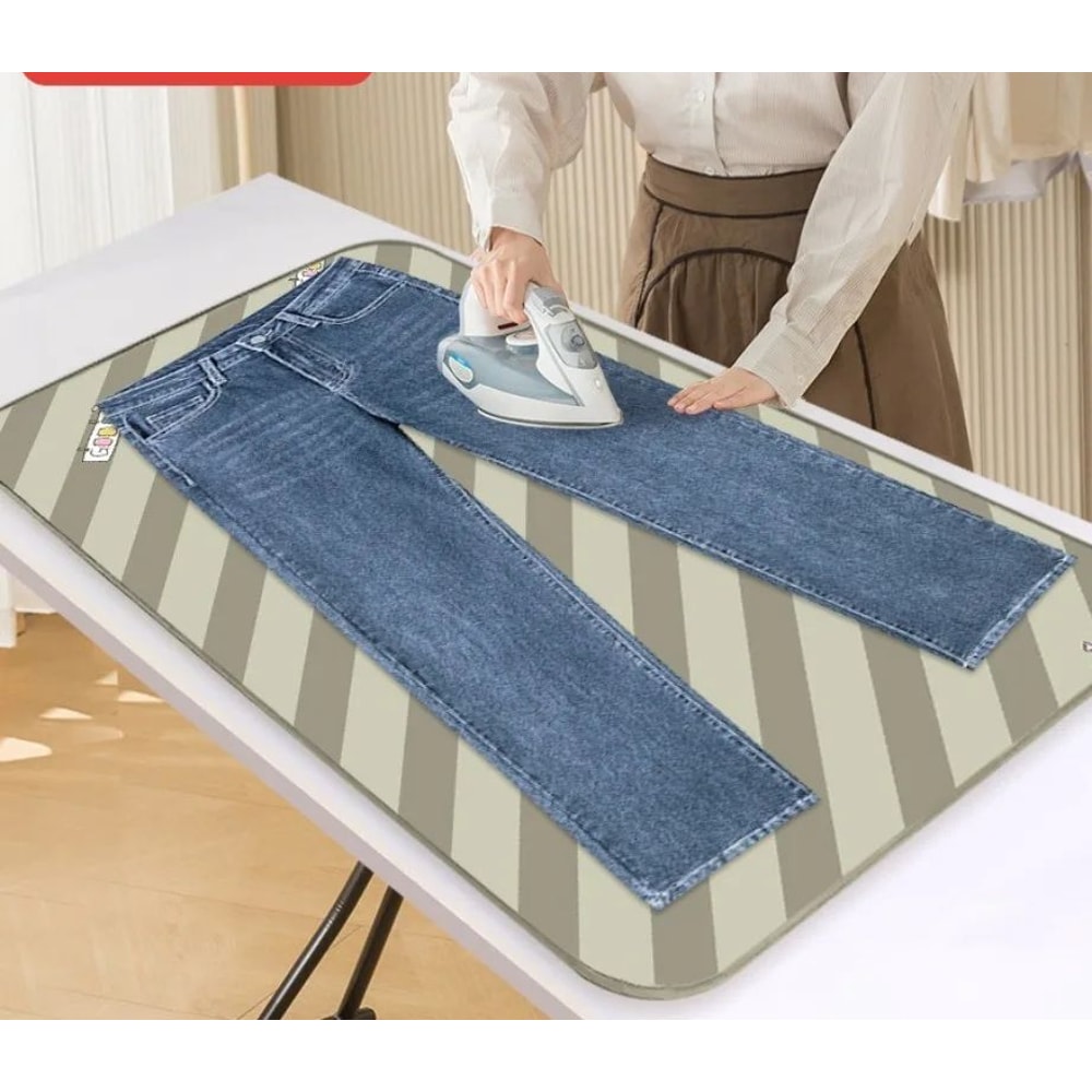 Foldable Ironing Pad With Heat Resistant Gloves 0