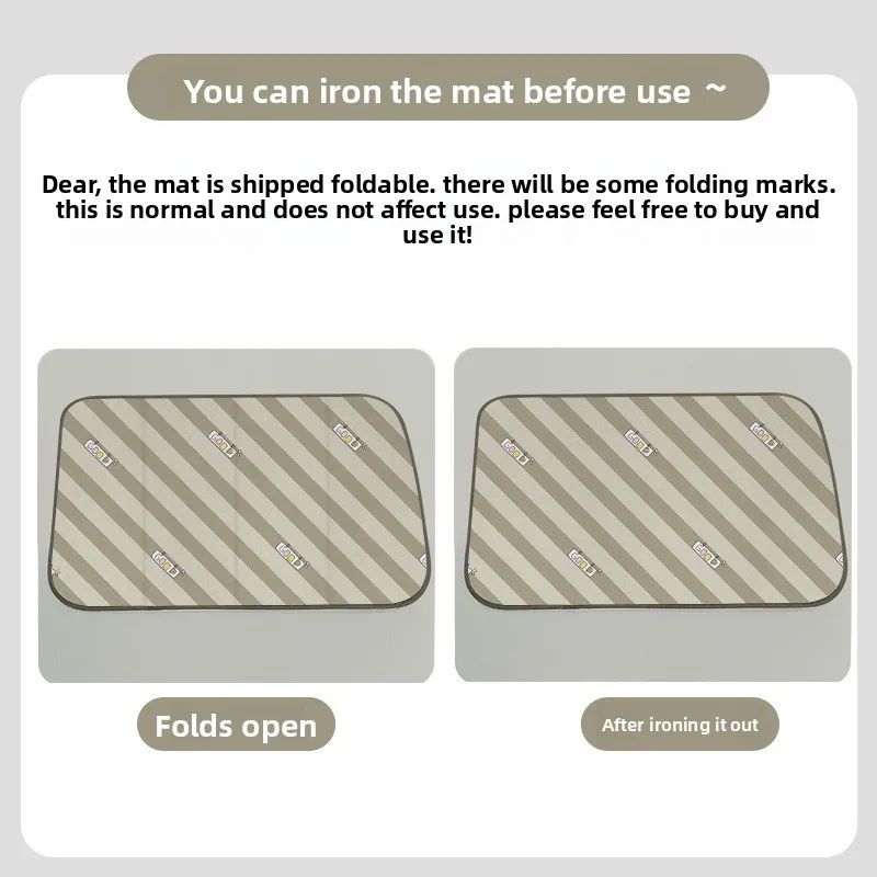 Foldable Ironing Pad With Heat Resistant Gloves 6